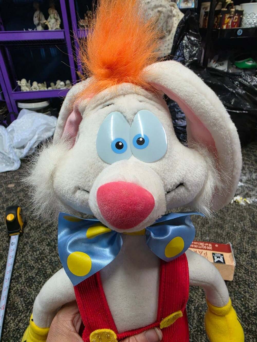 Disney Roger Rabbit Plush Toy 18 Inch - Picture 2 of 6